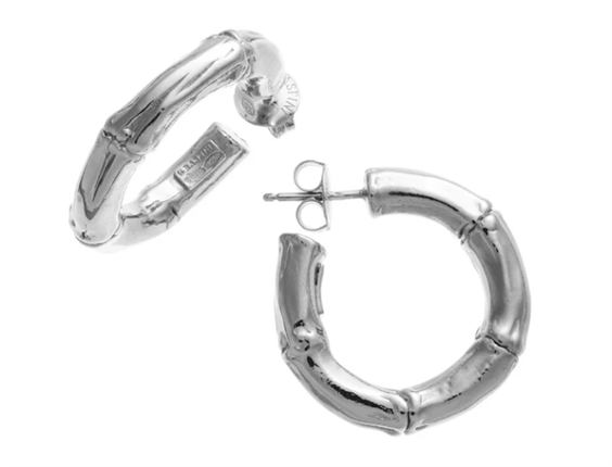 Orecchini Giovanni Raspini Donna Bambù in Argento 10654 - 10654